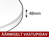 Ümmargune kokkuvolditav laud PRO Ø183cm, Helehall (1 tk.)