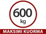 Piknikpöytä, 1,85x1,8x0,72m, Musta Piknikpöytä, 1,85x1,8x0,72m, Musta