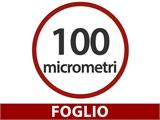 Film per serra DIY 100Mic, 6x120m, 1 rotolo, Trasparente Film per serra DIY 100Mic, 6x120m, 1 rotolo, Trasparente