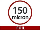 DIY Greenhouse film 150Mic, 6x80 m, 1 Roll, Transparent DIY Greenhouse film 150Mic, 6x80 m, 1 Roll, Transparent
