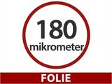 Foliengewächshaus, 3,6x8,4x2,68m, PE, 30,24m², Transparent Foliengewächshaus, 3,6x8,4x2,68m, PE, 30,24m², Transparent