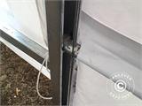 Carpas de almacén Oceancover 5,5x15x4,1x5,3m, PE, Blanco