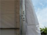 Carpas de almacén Oceancover 5,5x15x4,1x5,3m, PE, Blanco