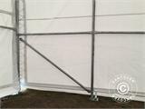 Carpas de almacén Oceancover 5,5x15x4,1x5,3m, PE, Blanco