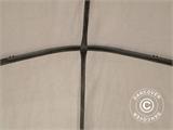 Carpas de almacén Oceancover 5,5x15x4,1x5,3m, PE, Blanco