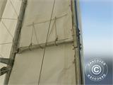 Carpas de almacén Oceancover 5,5x15x4,1x5,3m, PE, Blanco