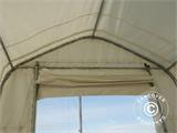 Storage tent Oceancover 5.5x20x4.1x5.3 m, PVC, White