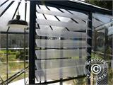 Orangerie Polycarbonat OASIS, sechskantig 8,6m², Palram/Canopia, 3,16x3,63x2,89m, Anthrazit