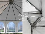 Tenda para festas pagoda Exclusive 6x6m PVC, Branco