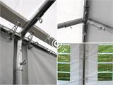 Marquee PLUS 4x8 m PE, Grey/White