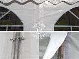 Marquee Original 3x6 m PVC, Grey/White