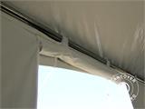 Tente de réception Pagode PartyZone 6x6m, PVC, Blanc Tente de réception Pagode PartyZone 6x6m, PVC, Blanc
