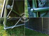 Carpa de almacenamiento PRO 2,4x6x2,34m PE, Gris Carpa de almacenamiento PRO 2,4x6x2,34m PE, Gris