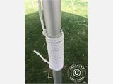 Pole tent 4x8m PVC, Bianco