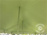 Pole tent 4x8m PVC, Valge