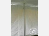 Pole tent 6x6m PVC, Hvit 