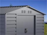 Caseta de jardin 2,13x1,91x1,90m, 4,07m², ProShed®, Antracita