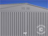 Metalinis Garažas 3,8x4,8x2,32m ProShed®, Aliuminis Pilka