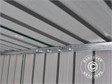 Garden Shed w/Flat Roof 2.01x1.21x1.76 m ProShed®, Aluminium Grey