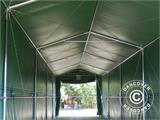 Storage shelter PRO XL 3.5x8x3.3x3.94 m, PVC, Green