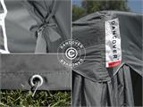 Tente de réception UNICO 4x4m, Gris foncé Tente de réception UNICO 4x4m, Gris foncé - 12