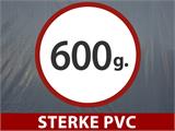 Opslagtent PRO 7x7x3,8m PVC met lichtpaneel, Grijs Opslagtent PRO 7x7x3,8m PVC met lichtpaneel, Grijs