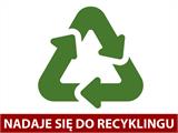 Namiot imprezowy PLUS 5x8m PE, Biały Namiot imprezowy PLUS 5x8m PE, Biały