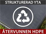 Hopfällbart bord 240x76x74cm, Svart (10 st.)