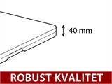 Klapbord 180x74x74cm, Sort (1 stk.)