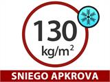 Šiltnamio polikarbonatas, Strong NOVA 30m², 3x10m, Sidabrinės spalvos