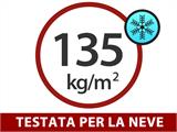 Pergola Addossata Legend con Tetto in Policarbonato, 3x6m, Antracite