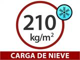Container, Rigel, 1,1x2,1x2,1m con doble puerta batiente, Plateado SOLO QUEDA 3 PIEZA