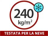 Espansione per Serra in Policarbonato, Duo, 4m², 2x2m, Argento Espansione per Serra in Policarbonato, Duo, 4m², 2x2m, Argento