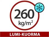 Kasvihuone polykarbonaatti, Strong NOVA 36m², 6x6m, Hopea Kasvihuone polykarbonaatti, Strong NOVA 36m², 6x6m, Hopea