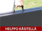 Taittopöytä 240x76x74cm, Musta (1 kpl)