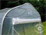 Polytunnel greenhouse, 2.4x2.4x2 m, PE, 5.7 m², Transparent