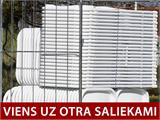Saliekams krēsls 44x44x80cm, Balts, 8 gab. Saliekams krēsls 44x44x80cm, Balts, 8 gab.