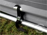Carpa grande de almacén PRO 5x4x2x3,39m, PVC, Gris Carpa grande de almacén PRO 5x4x2x3,39m, PVC, Gris