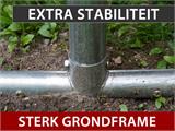Opslagtent PRO 5x4x2x3,39m, PVC, Grijs Opslagtent PRO 5x4x2x3,39m, PVC, Grijs