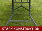 Hopfällbart bord 240x76x74cm, Svart (25 st.)