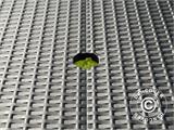 Table pliante, imitation rotin, 182x74x74cm, noir, Table pliante, imitation rotin, 182x74x74cm, noir, - 2