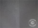 Stretch Tischüberzug Ø152x74cm, Schwarz