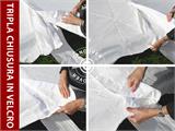 Estensione terminale di 2 m per Semi PRO CombiTent®, 7x2m, PVC, Bianco Estensione terminale di 2 m per Semi PRO CombiTent®, 7x2m, PVC, Bianco