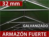 Carpa de almacenamiento PRO 2,4x6x2,34m PVC, Verde Carpa de almacenamiento PRO 2,4x6x2,34m PVC, Verde