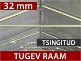 Eluskarja varjualune 3,3x6x2,4m, PVC, Hall
