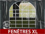 Tente de réception UNICO 6x12m, Gris foncé Tente de réception UNICO 6x12m, Gris foncé