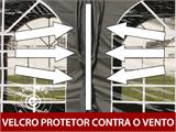 Tenda para festas UNICO 4x8m, Cinzento escuro