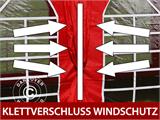 Partyzelt UNICO 6x12m, Rot Partyzelt UNICO 6x12m, Rot