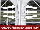 Partytält UNICO 6x12m, Vit Partytält UNICO 6x12m, Vit
