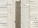 Caseta de madera, 2,73x1,7x2,3m, 4,5m², Madera Natural